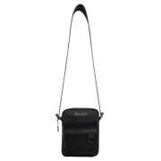 Camera tas Crossbody Zwart Olaf Hussein , Black , Heren