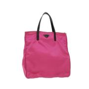 Pre-owned Nylon prada-bags Prada Vintage , Pink , Dames