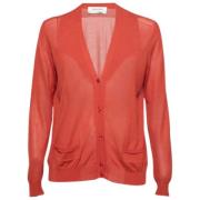 Pre-owned Cotton tops Yves Saint Laurent Vintage , Orange , Dames