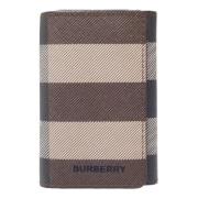 Pre-owned Canvas wallets Burberry Vintage , Beige , Dames