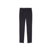 Slim-fit Trousers Diesel , Black , Heren