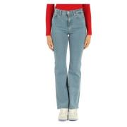 Trousers Tommy Jeans , Blue , Dames