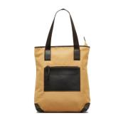 Pre-owned Leather totes Gucci Vintage , Brown , Dames