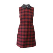 Pre-owned Wool dresses Valentino Vintage , Red , Dames