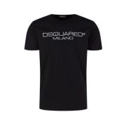 T-Shirts Dsquared2 , Black , Heren