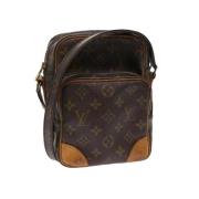 Pre-owned Canvas louis-vuitton-bags Louis Vuitton Vintage , Brown , Da...