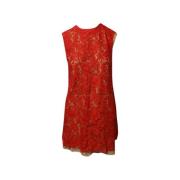 Pre-owned Cotton dresses Miu Miu Pre-owned , Red , Dames