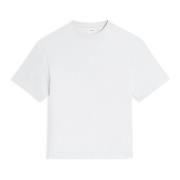 Serie Distressed T-shirt Axel Arigato , White , Heren