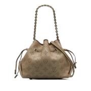 Pre-owned Leather louis-vuitton-bags Louis Vuitton Vintage , Beige , D...