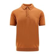 Polo Shirts Roberto Collina , Brown , Heren