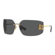 Sunglasses SMU 54Ys Miu Miu , Yellow , Dames