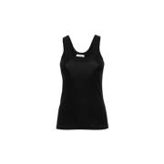 Sleeveless Tops Lemaire , Black , Dames