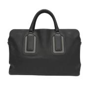 Pre-owned Leather handbags Bottega Veneta Vintage , Black , Dames