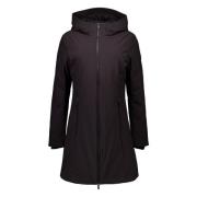 Firth down parkas zwart Woolrich , Black , Dames