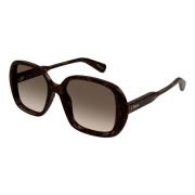 Havana/Brown Shaded Sunglasses Chloé , Multicolor , Dames