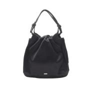 Pre-owned Cotton handbags Gucci Vintage , Black , Dames