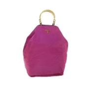 Pre-owned Nylon handbags Prada Vintage , Pink , Dames