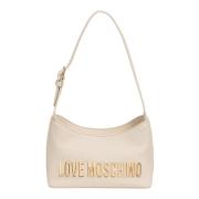 Hobo bag Love Moschino , Beige , Dames
