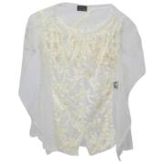 Pre-owned Tulle tops Fendi Vintage , Beige , Dames