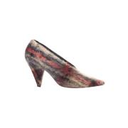 Pre-owned Wool heels Celine Vintage , Red , Dames
