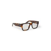 Optical Style 4000 Glasses Off White , Brown , Unisex