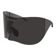 Black/Grey Sunglasses Bb0288S Balenciaga , Black , Unisex