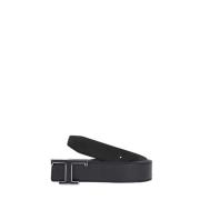 Leren Riem Collectie Tod's , Black , Heren