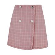 Short Skirts Versace , Pink , Dames
