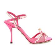 High Heel Sandals Dolce & Gabbana , Pink , Dames