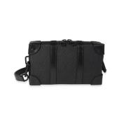 Pre-owned Leather louis-vuitton-bags Louis Vuitton Vintage , Black , D...