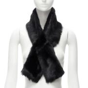 Pre-owned Fur scarves Ralph Lauren Pre-owned , Black , Dames
