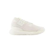 Pre-owned Leather sneakers Yohji Yamamoto Pre-owned , White , Dames