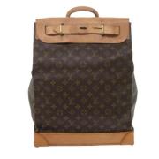 Pre-owned Canvas travel-bags Louis Vuitton Vintage , Brown , Dames