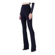 Slim-fit Trousers Silvian Heach , Black , Dames