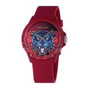 Watches Police , Red , Dames