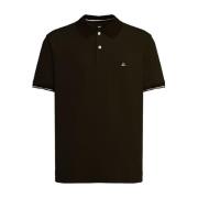 Klassieke Polo Shirt - M C.p. Company , Black , Heren