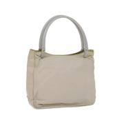 Pre-owned Nylon prada-bags Prada Vintage , White , Dames