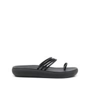 Sliders Ancient Greek Sandals , Black , Dames