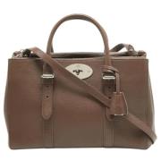 Pre-owned Leather totes Mulberry Pre-owned , Gray , Dames