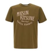 T-Shirts Maison Kitsuné , Green , Heren