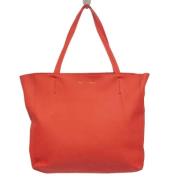 Pre-owned Leather totes Celine Vintage , Red , Dames