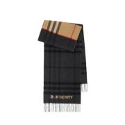 Scarves Burberry , Black , Dames