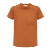 Papaia T-shirt Max Mara , Brown , Dames