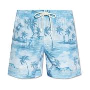 Zwembroek Palm Angels , Blue , Heren