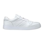 Witte Leren Super Licht Sneakers Doucal's , White , Heren