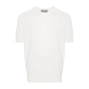 T-Shirts Canali , White , Heren