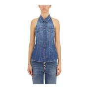 Vests Dondup , Blue , Dames