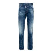 Slim-fit Jeans Dsquared2 , Blue , Heren