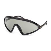 Klassieke Maskerstijl Zonnebril Tom Ford , Black , Unisex