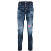 Slim-fit Jeans Dsquared2 , Blue , Heren